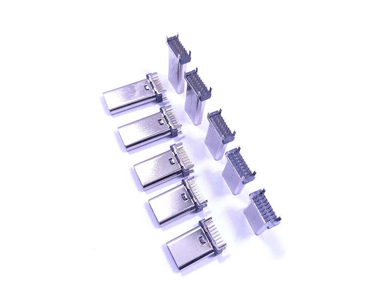 TYPE-C 16PIN母座 B款 立插13.0-13.7-15.0-17.5-18.5